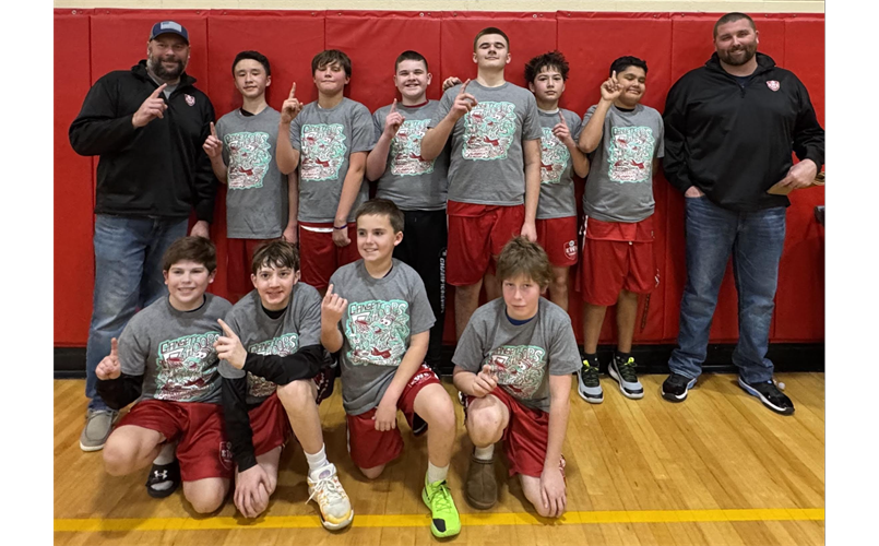Narragansett Tournament 6th Grade Boys A Division Champs